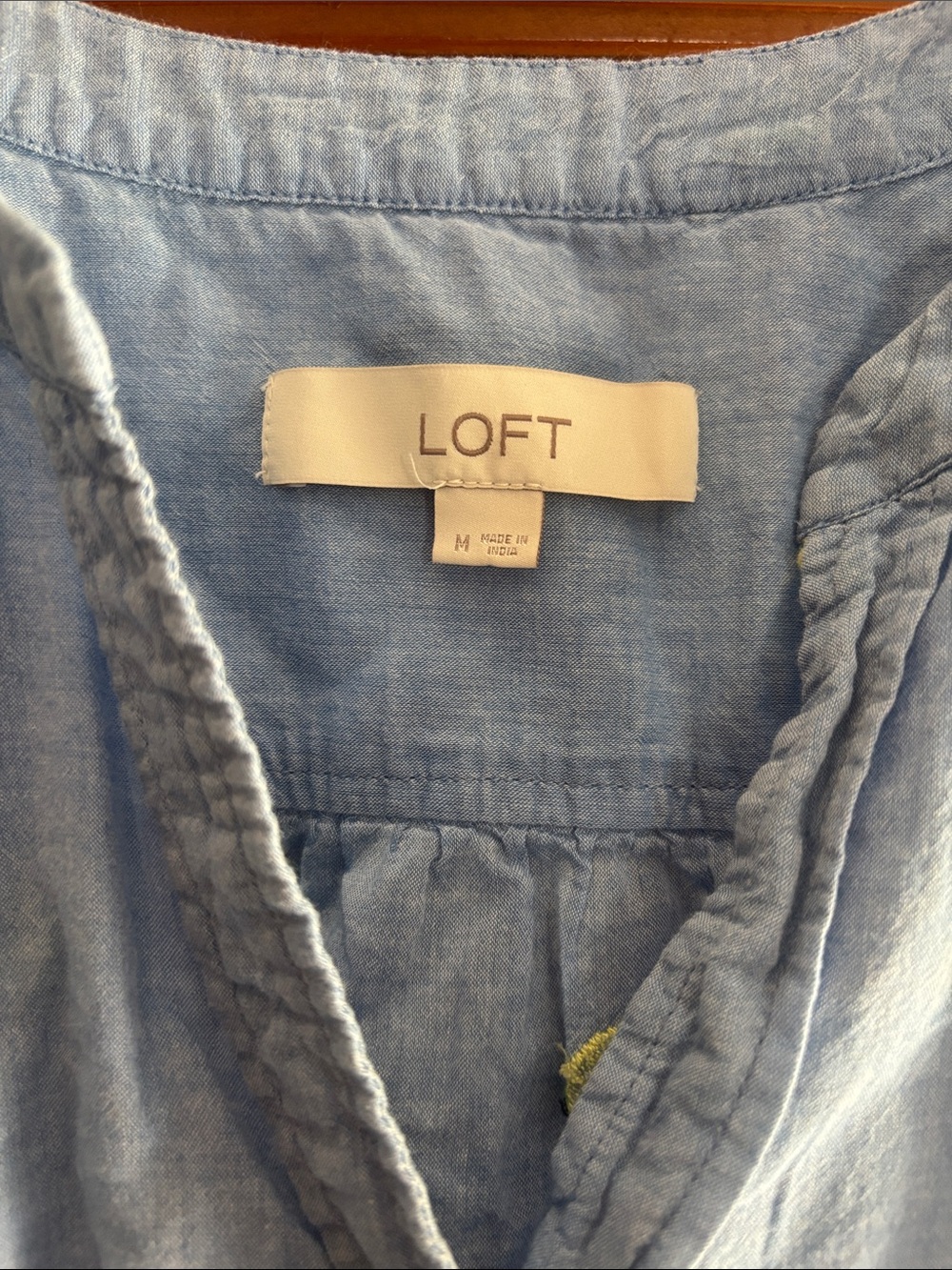Loft lemon blouse! - Picture 2 of 2